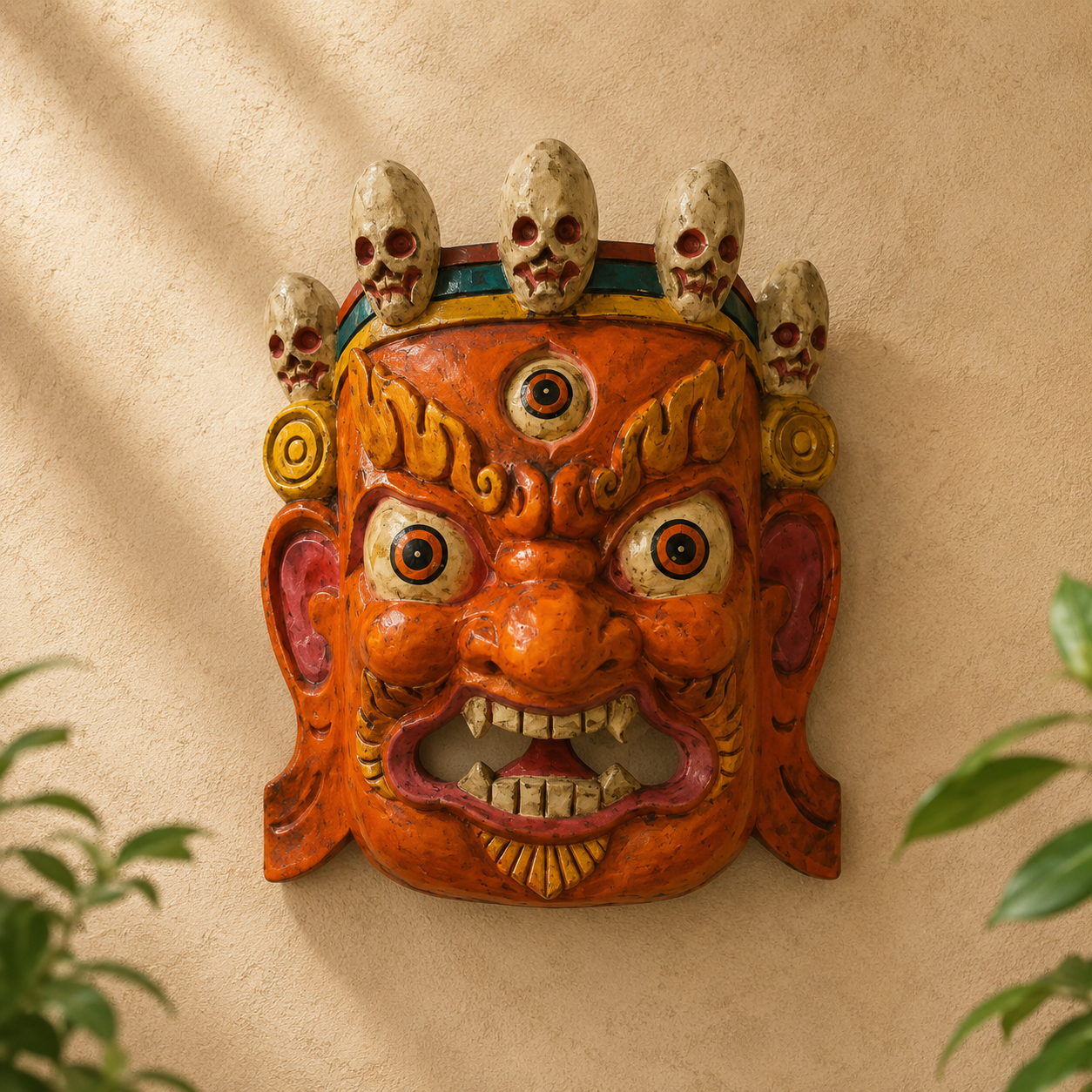Máscara de Mahakala
