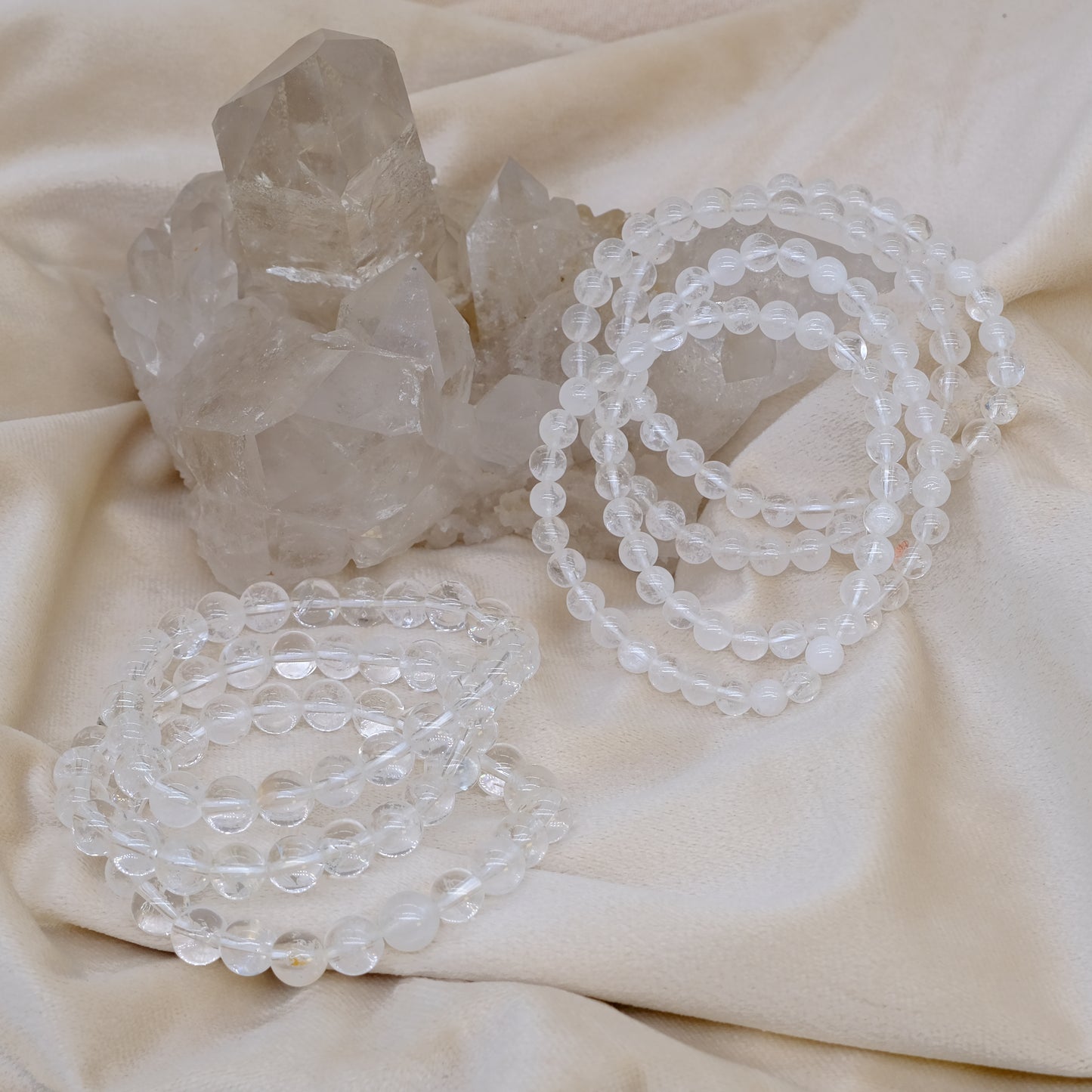 Pulseira Quartzo Cristal