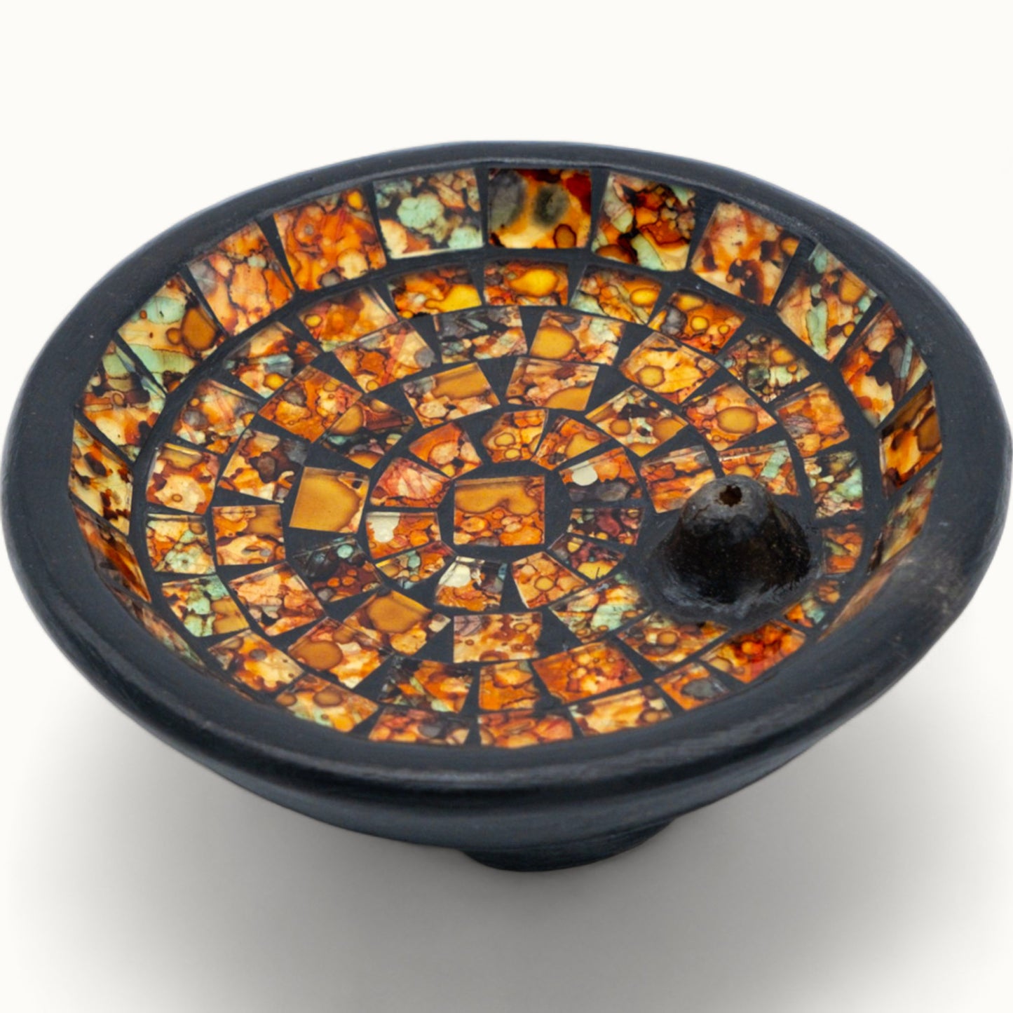 Queimador Mosaico Redondo Grande