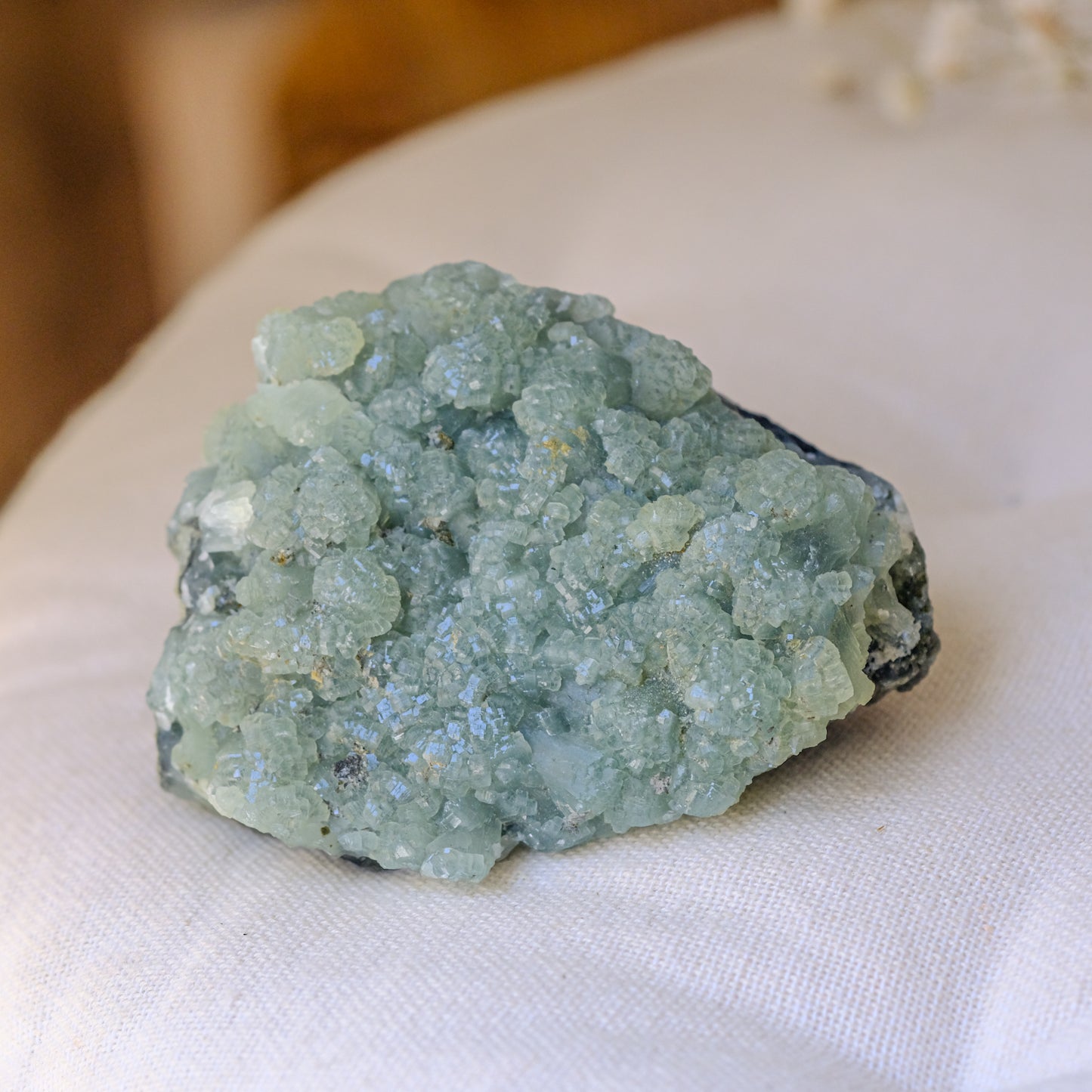 Drusas de Jade Phrenite