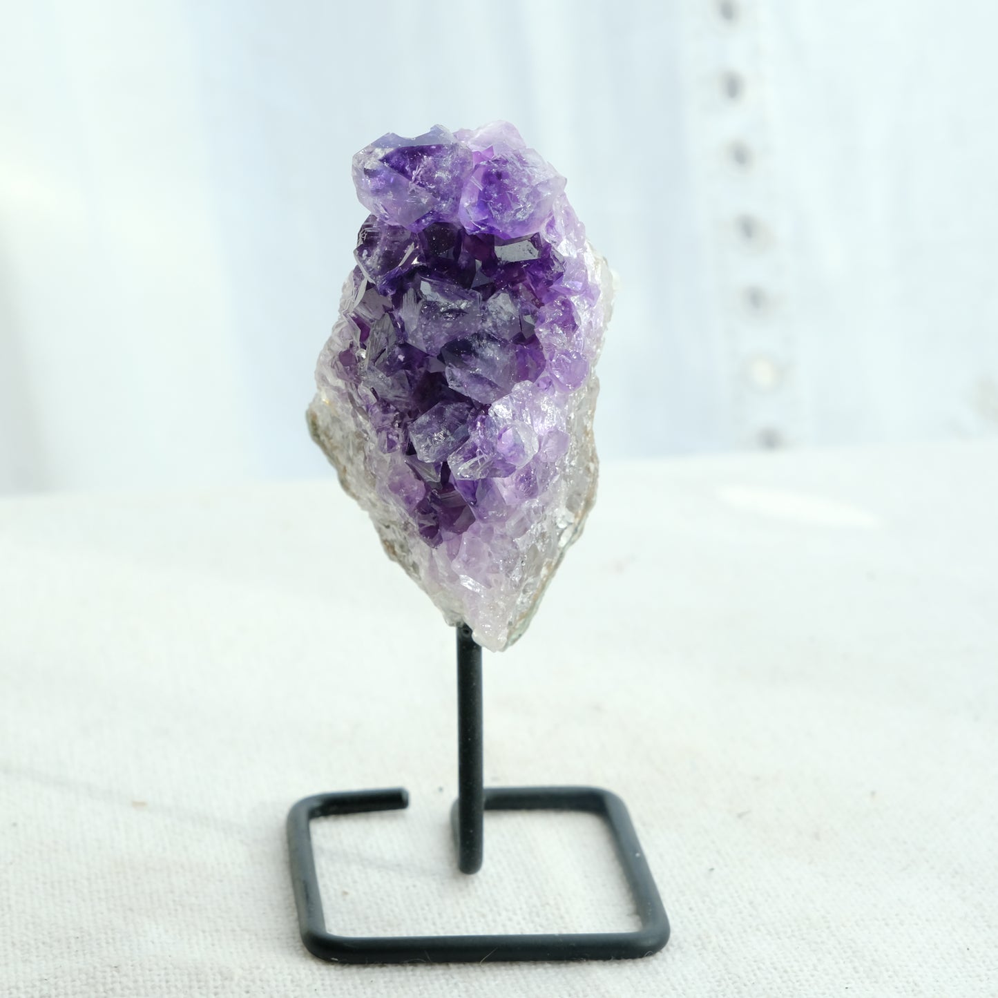 Drusa Ametista Mini - pedestal Metal