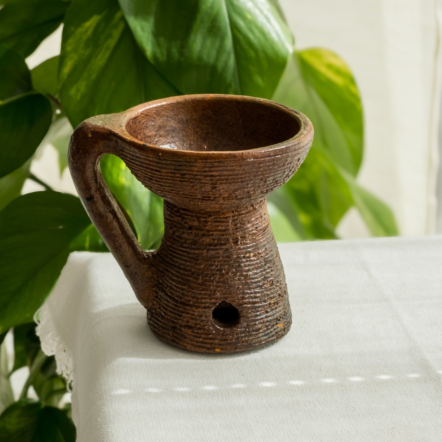 Queimador em Barro com pega