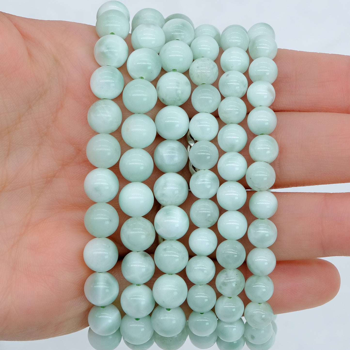 Pulseira Angelite Verde