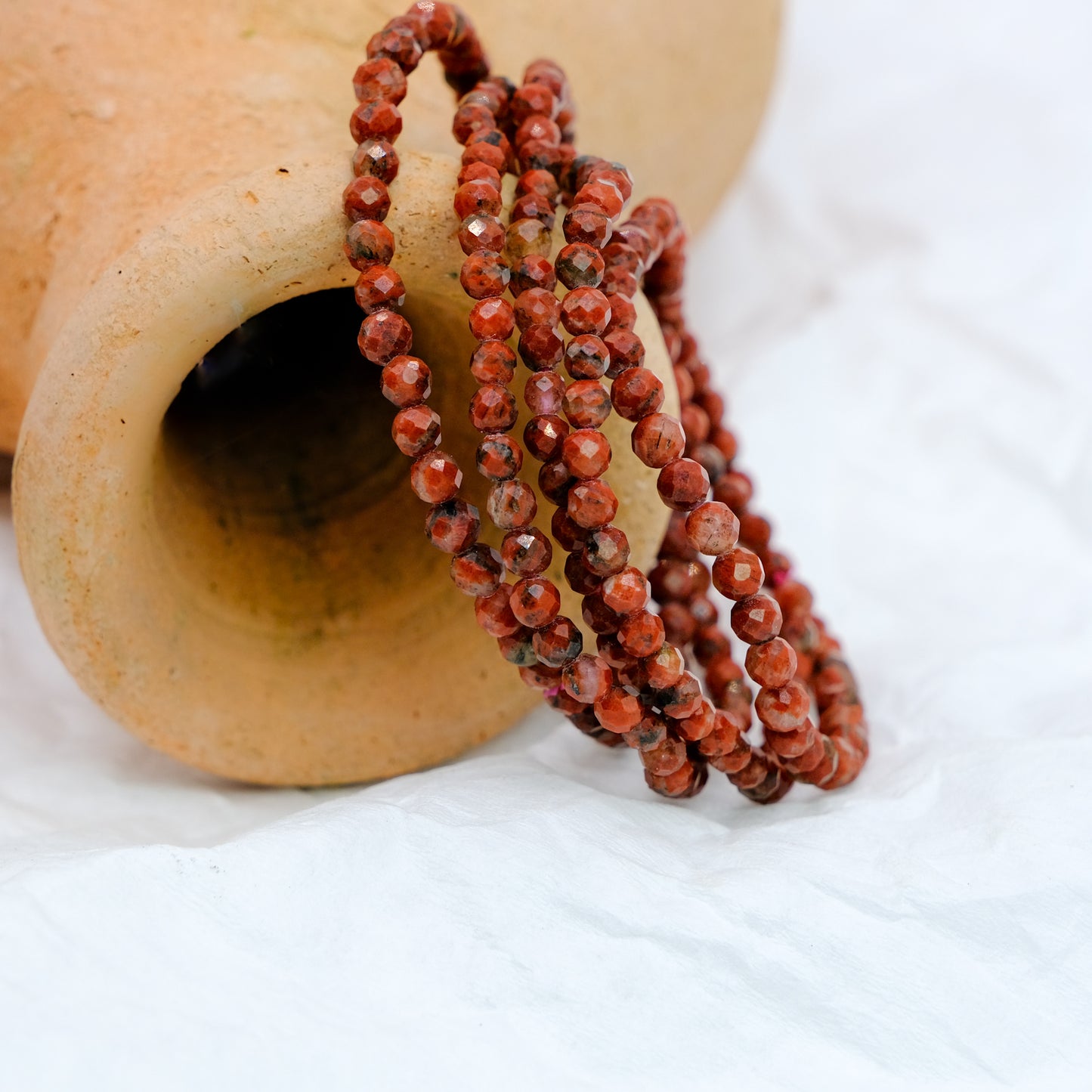 Pulseira Jaspe Vermelha