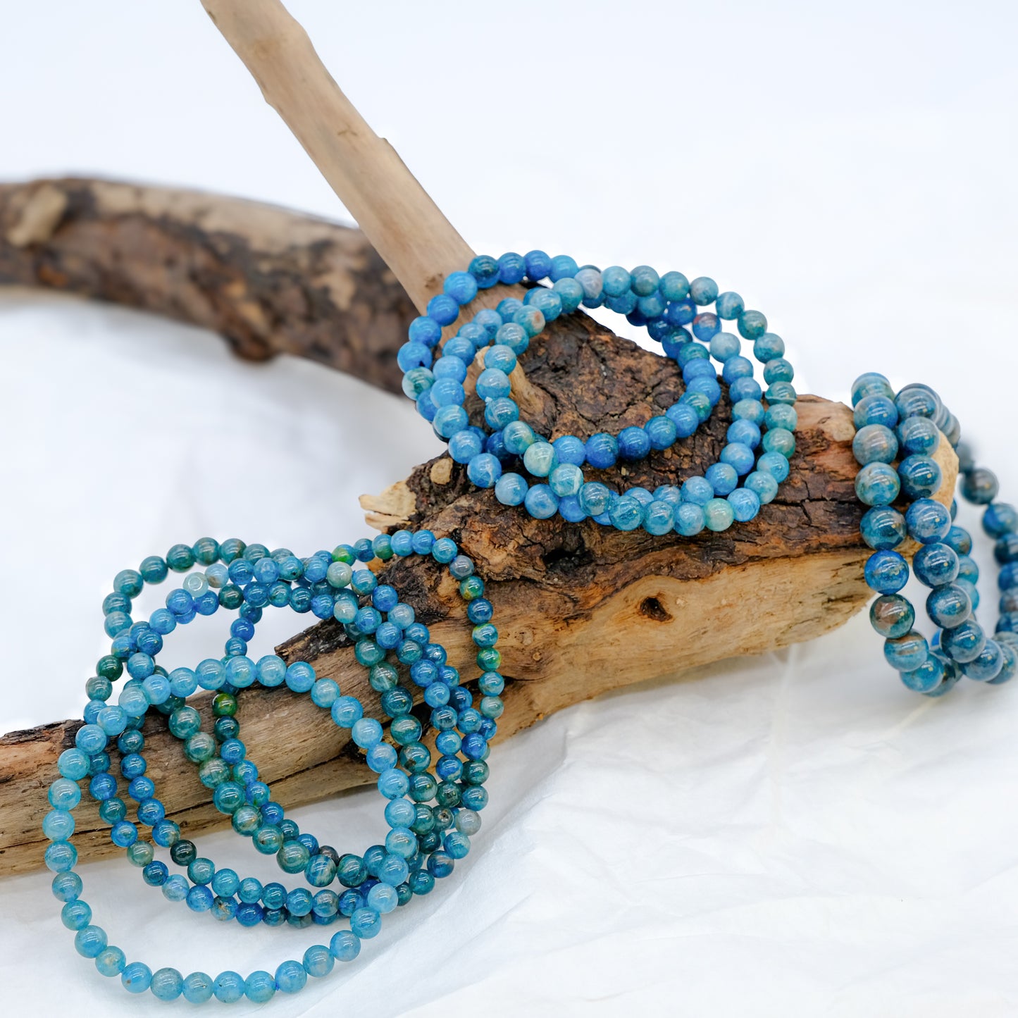 Pulseira Apatite Azul