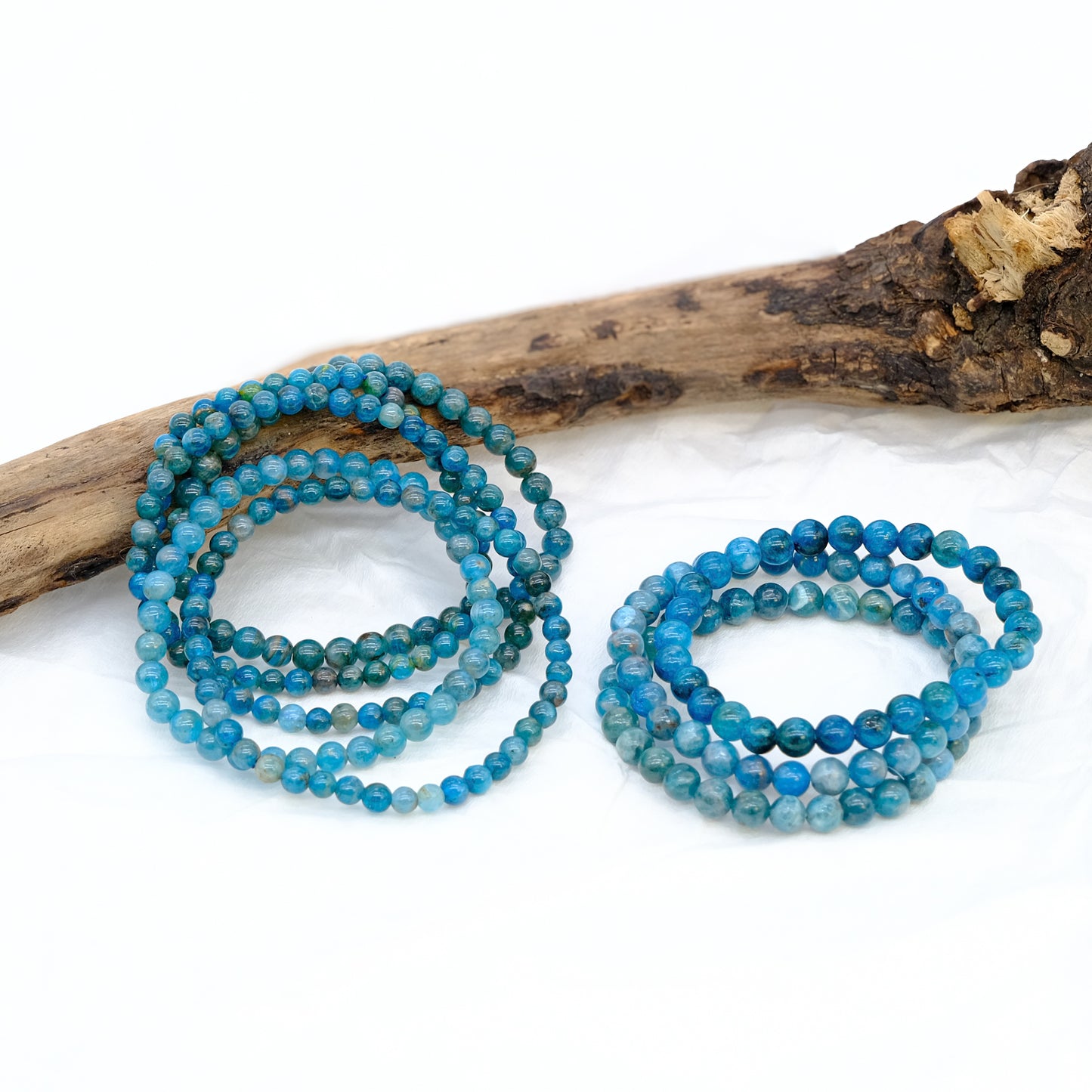 Pulseira Apatite Azul