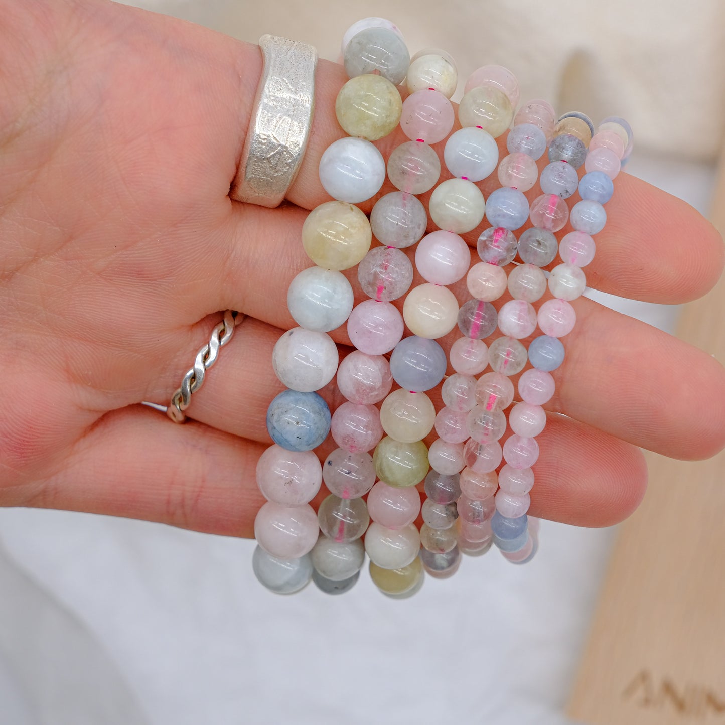 Pulseira Morganite