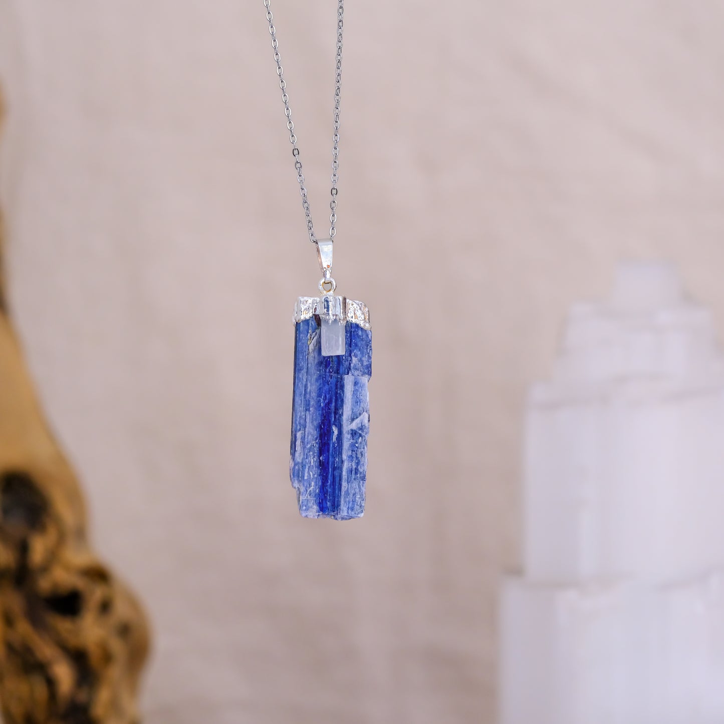Cianite Azul & Selenite