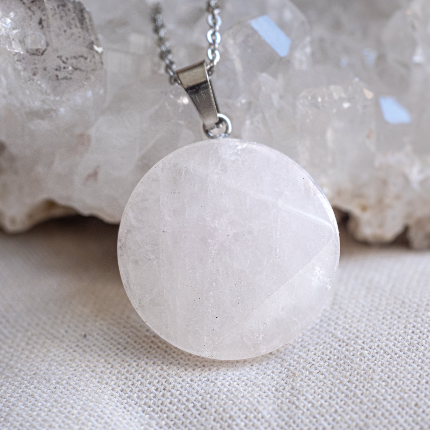 Amuleto Quartzo Hialino