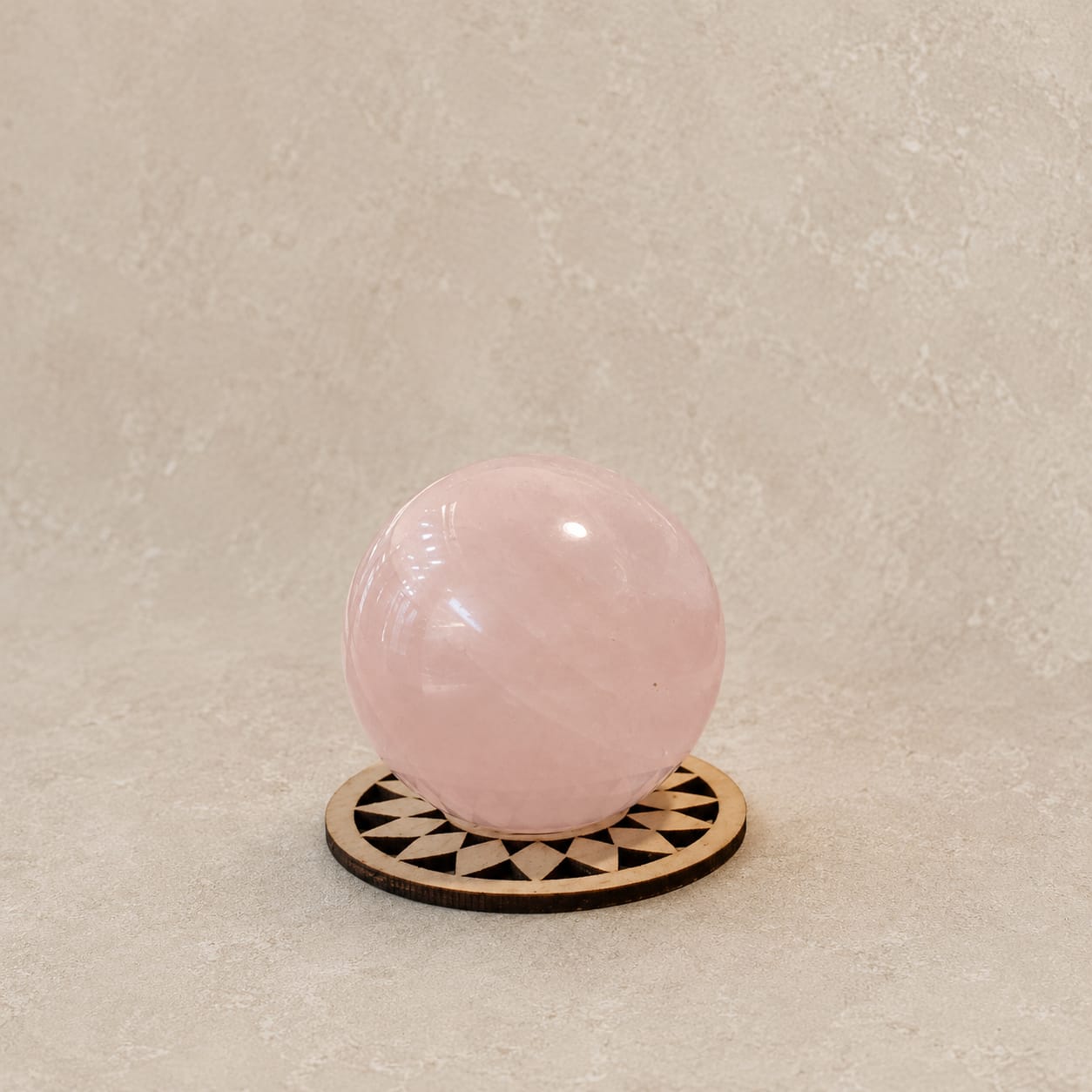 Bola de Quartzo Rosa