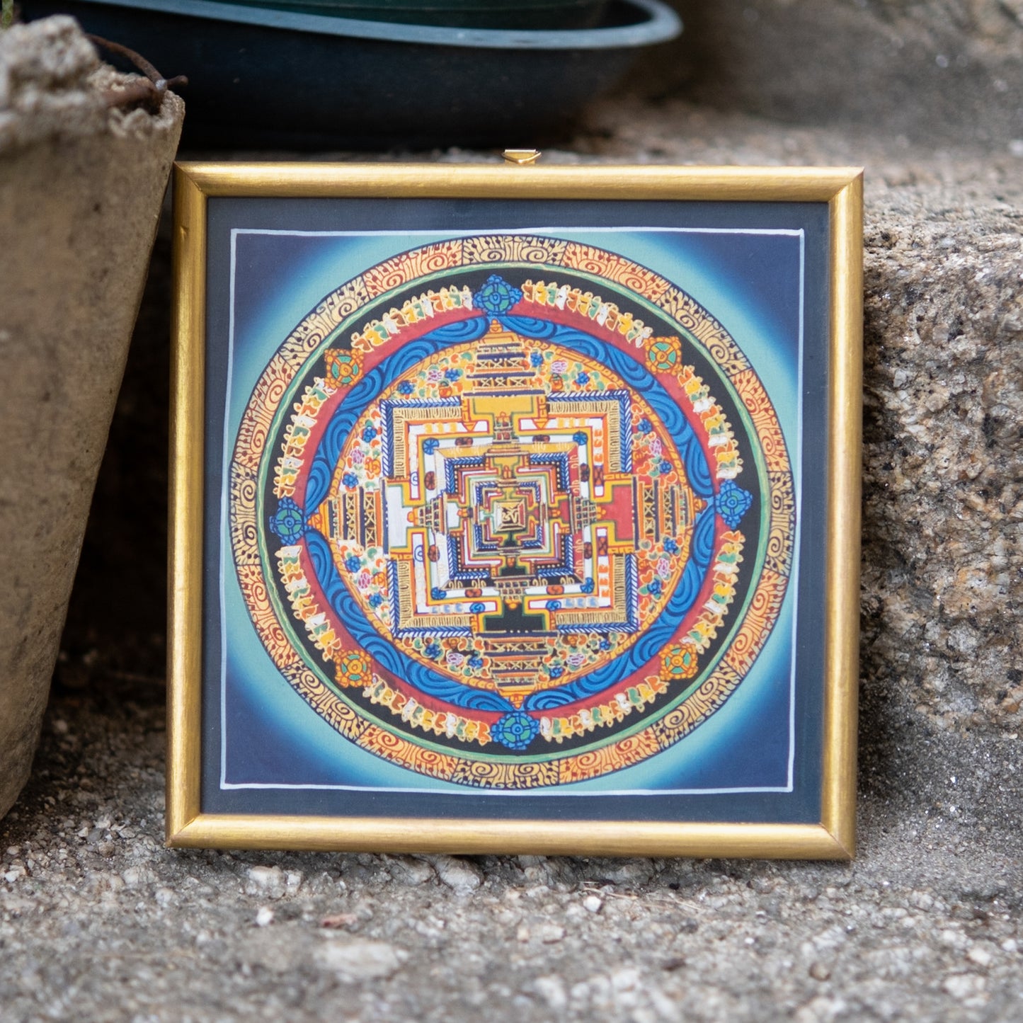 Mandala Kalachakra Frequência Azul