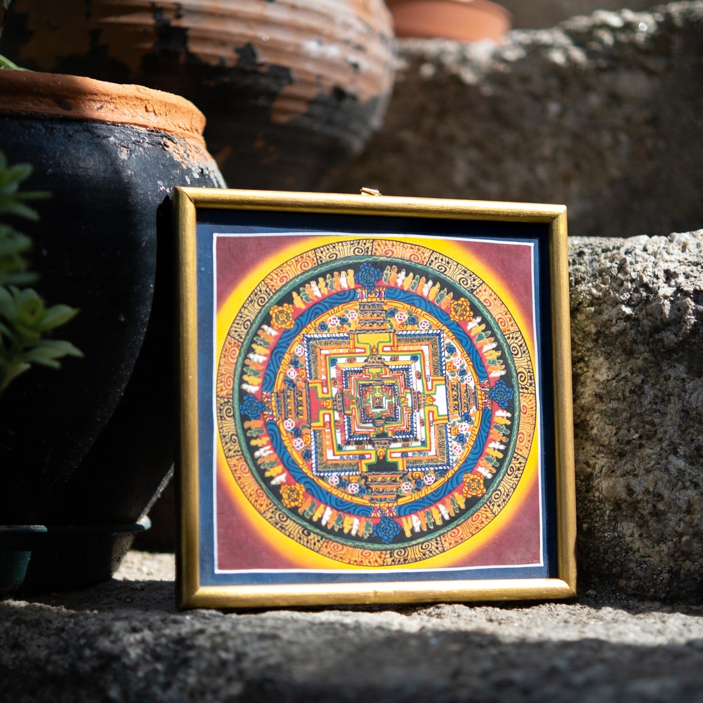 Mandala Kalachakra Frequência Amarela