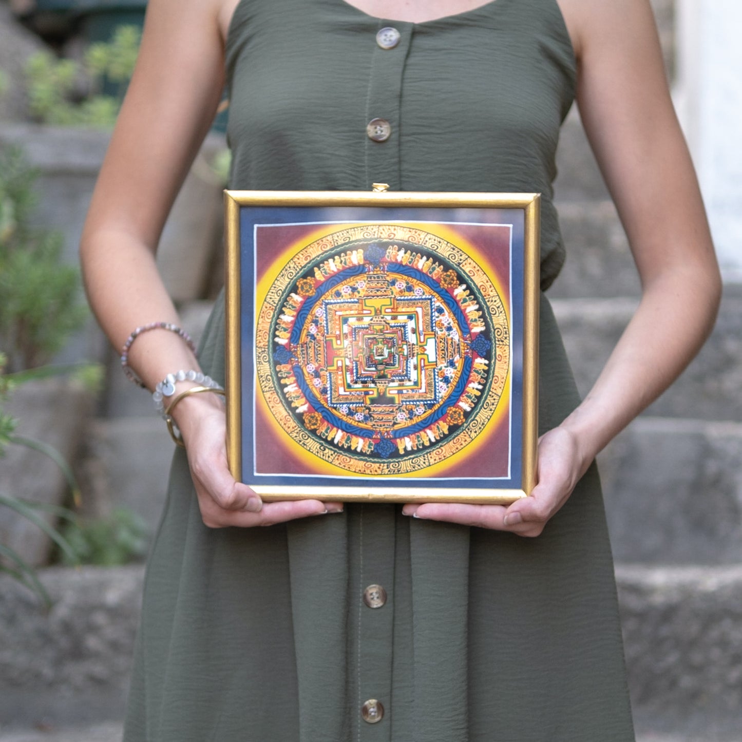 Mandala Kalachakra Frequência Amarela