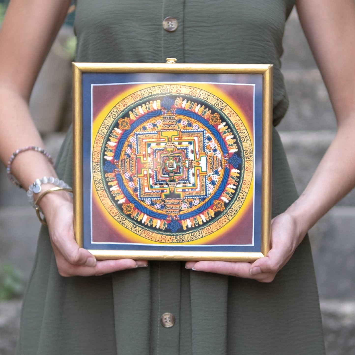 Mandala Kalachakra Frequência Amarela