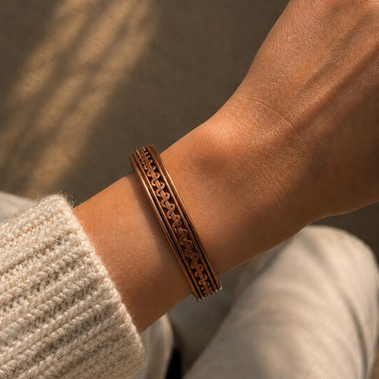 Pulseira de cobre