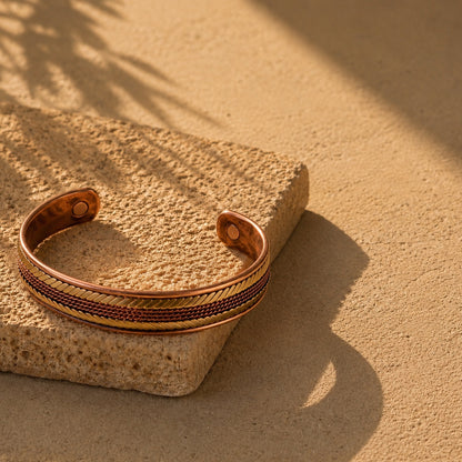 Pulseira de cobre