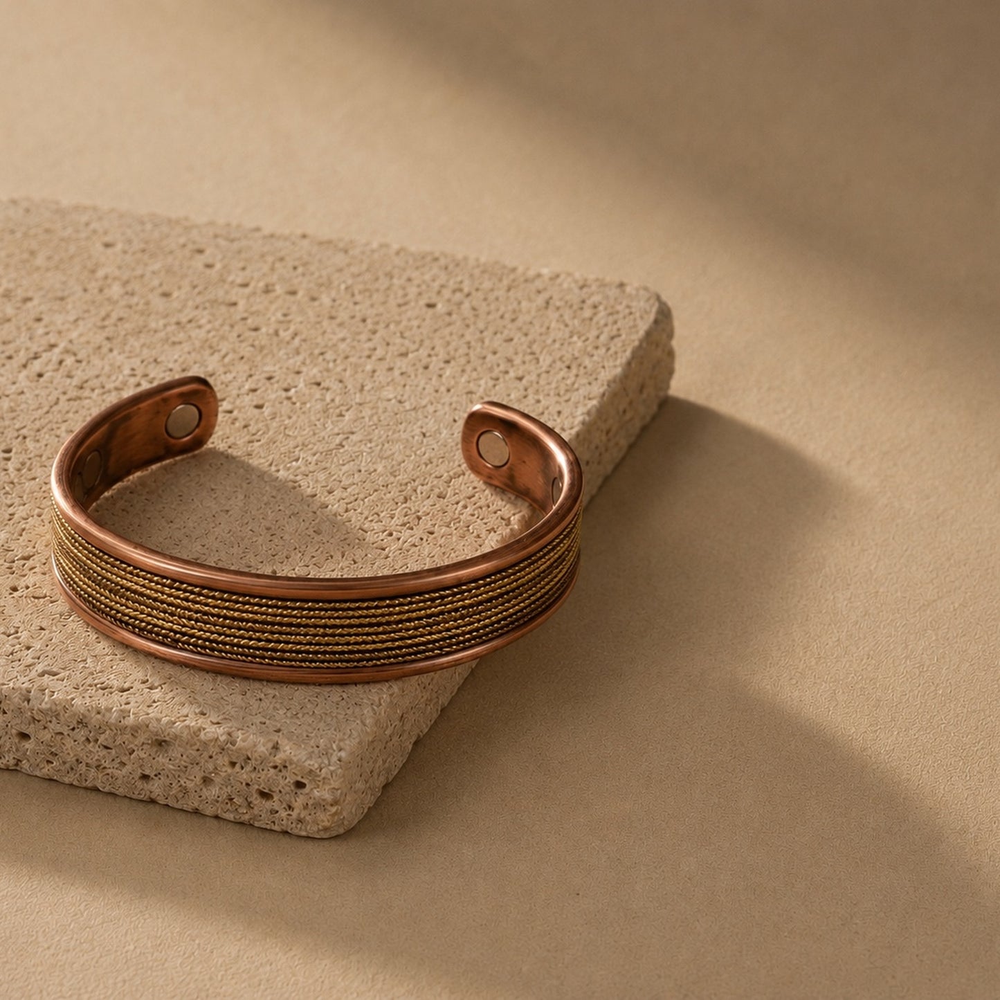 Pulseira de cobre