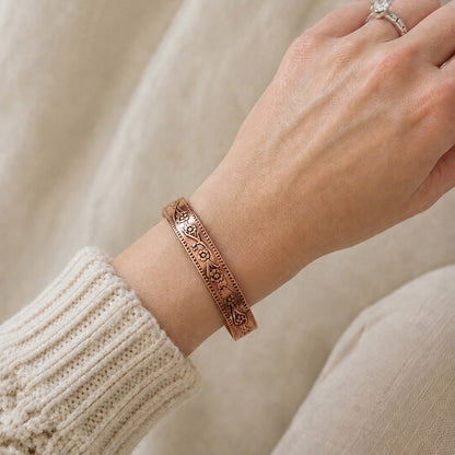 Pulseira de cobre