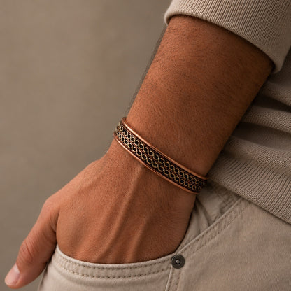 Pulseira de cobre