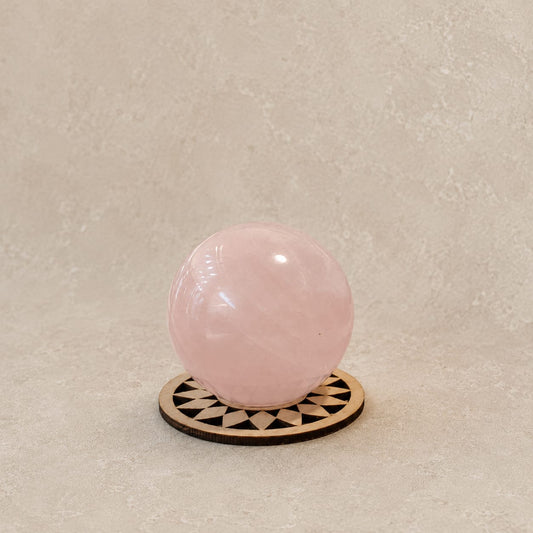 Bola de Quartzo Rosa