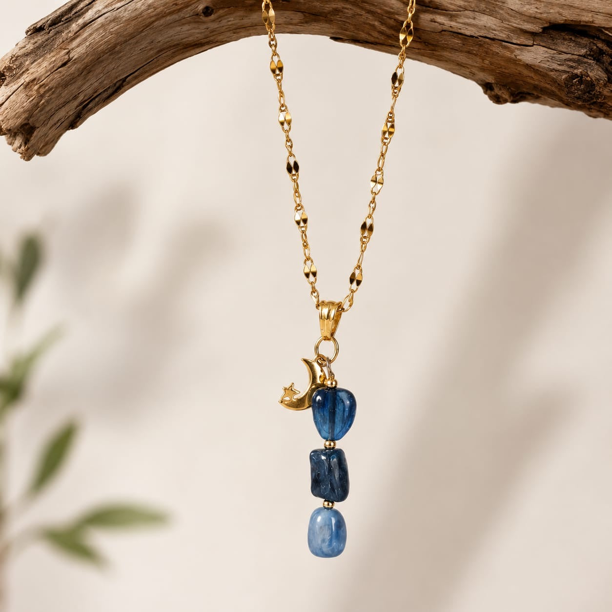 Pendente Apatite Azul