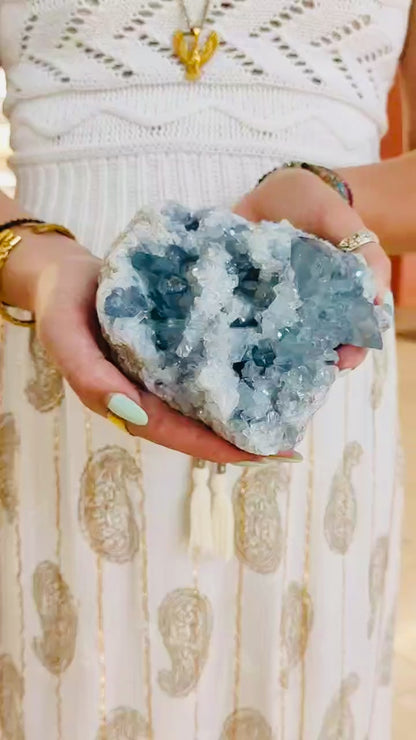 Drusa de Celestite